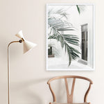 Shop Palm Doorway II Art Print a coastal themed painted wall art print from The Print Emporium wall artwork collection - Buy Australian made fine art painting style poster and framed prints for the home and your interior decor room, TPE-662-AP