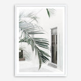 Shop Palm Doorway II Art Print a coastal themed painted wall art print from The Print Emporium wall artwork collection - Buy Australian made fine art painting style poster and framed prints for the home and your interior decor room, TPE-662-AP