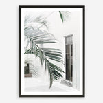 Shop Palm Doorway II Art Print a coastal themed painted wall art print from The Print Emporium wall artwork collection - Buy Australian made fine art painting style poster and framed prints for the home and your interior decor room, TPE-662-AP