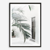 Shop Palm Doorway II Art Print a coastal themed painted wall art print from The Print Emporium wall artwork collection - Buy Australian made fine art painting style poster and framed prints for the home and your interior decor room, TPE-662-AP