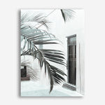 Shop Palm Doorway II Canvas Print a coastal themed painted framed canvas wall art print from The Print Emporium artwork collection - Buy Australian made fine art painting style stretched canvas prints for the home and your interior decor space, TPE-662-CA-35X46-NF