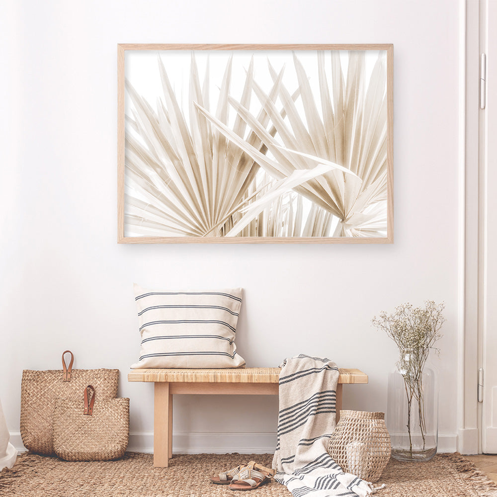 Shop Palm Fronds I Photo Art Print a coastal themed photography wall art print from The Print Emporium wall artwork collection - Buy Australian made fine art poster and framed prints for the home and your interior decor, TPE-1286-AP