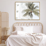 Shop Palm Hotel Photo Canvas Print a coastal themed photography framed stretched canvas print from The Print Emporium wall artwork collection - Buy Australian made prints for the home and your interior decor space, TPE-1239-CA-35X46-NF