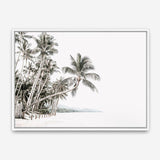 Shop Palm Island Photo Canvas Print a coastal themed photography framed stretched canvas print from The Print Emporium wall artwork collection - Buy Australian made prints for the home and your interior decor space, TPE-511-CA-35X46-NF