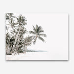 Shop Palm Island Photo Canvas Print a coastal themed photography framed stretched canvas print from The Print Emporium wall artwork collection - Buy Australian made prints for the home and your interior decor space, TPE-511-CA-35X46-NF