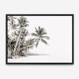 Shop Palm Island Photo Canvas Print a coastal themed photography framed stretched canvas print from The Print Emporium wall artwork collection - Buy Australian made prints for the home and your interior decor space, TPE-511-CA-35X46-NF