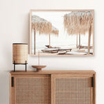 Shop Palm Parasols Photo Art Print a coastal themed photography wall art print from The Print Emporium wall artwork collection - Buy Australian made fine art poster and framed prints for the home and your interior decor, TPE-1290-AP