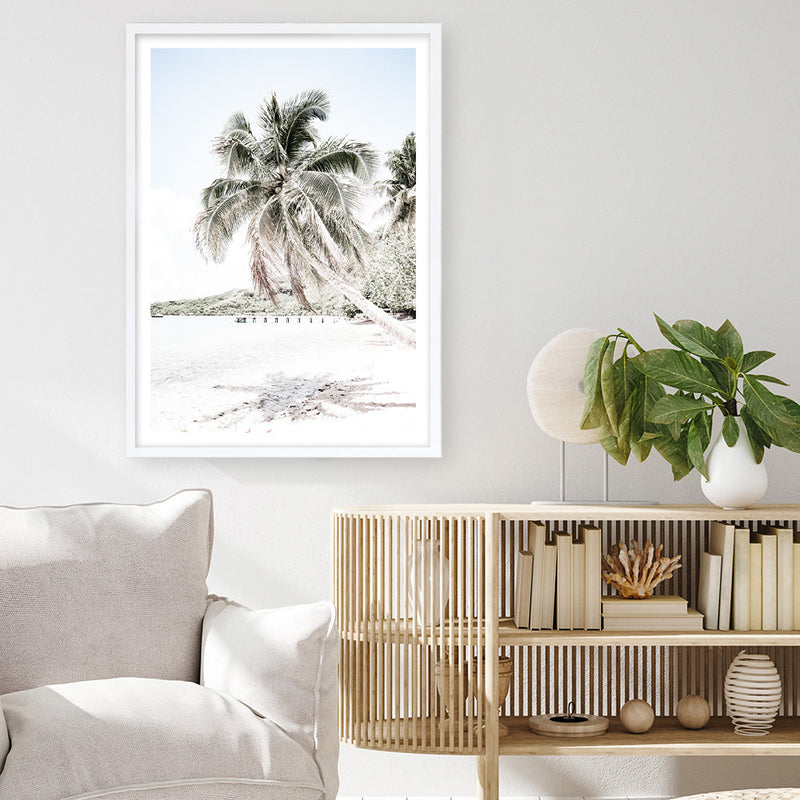 Buy Palm Shadow Photo Art Print | The Print Emporium®