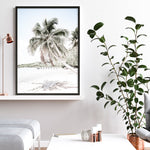 Shop Palm Shadow Photo Art Print a coastal themed photography wall art print from The Print Emporium wall artwork collection - Buy Australian made fine art poster and framed prints for the home and your interior decor, TPE-695-AP