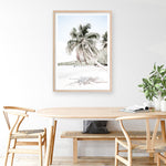 Shop Palm Shadow Photo Art Print a coastal themed photography wall art print from The Print Emporium wall artwork collection - Buy Australian made fine art poster and framed prints for the home and your interior decor, TPE-695-AP