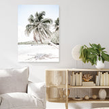 Shop Palm Shadow Photo Canvas Print a coastal themed photography framed stretched canvas print from The Print Emporium wall artwork collection - Buy Australian made prints for the home and your interior decor space, TPE-695-CA-35X46-NF