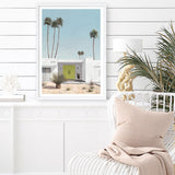 Shop Palm Springs Doorway 1 Art Print a coastal themed painted wall art print from The Print Emporium wall artwork collection - Buy Australian made fine art painting style poster and framed prints for the home and your interior decor room, TPE-194-AP
