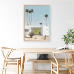 Shop Palm Springs Doorway 1 Art Print a coastal themed painted wall art print from The Print Emporium wall artwork collection - Buy Australian made fine art painting style poster and framed prints for the home and your interior decor room, TPE-194-AP