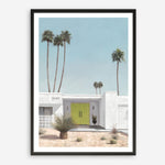 Shop Palm Springs Doorway 1 Art Print a coastal themed painted wall art print from The Print Emporium wall artwork collection - Buy Australian made fine art painting style poster and framed prints for the home and your interior decor room, TPE-194-AP