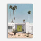 Shop Palm Springs Doorway 1 Canvas Print a coastal themed painted framed canvas wall art print from The Print Emporium artwork collection - Buy Australian made fine art painting style stretched canvas prints for the home and your interior decor space, TPE-194-CA-35X46-NF
