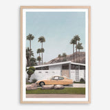 Shop Palm Springs Doorway 2 Art Print a coastal themed painted wall art print from The Print Emporium wall artwork collection - Buy Australian made fine art painting style poster and framed prints for the home and your interior decor room, TPE-195-AP