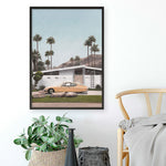 Shop Palm Springs Doorway 2 Art Print a coastal themed painted wall art print from The Print Emporium wall artwork collection - Buy Australian made fine art painting style poster and framed prints for the home and your interior decor room, TPE-195-AP
