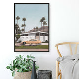 Shop Palm Springs Doorway 2 Art Print a coastal themed painted wall art print from The Print Emporium wall artwork collection - Buy Australian made fine art painting style poster and framed prints for the home and your interior decor room, TPE-195-AP