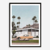Shop Palm Springs Doorway 2 Art Print a coastal themed painted wall art print from The Print Emporium wall artwork collection - Buy Australian made fine art painting style poster and framed prints for the home and your interior decor room, TPE-195-AP