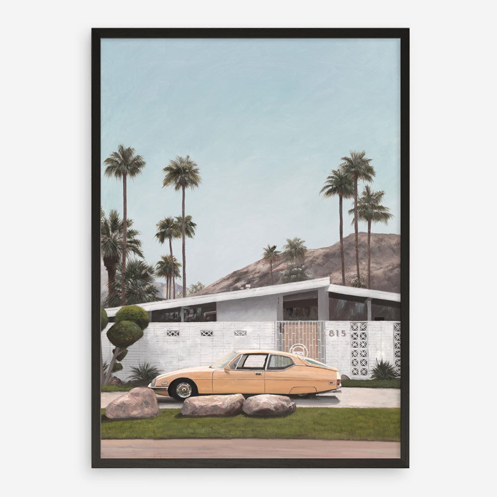 Shop Palm Springs Doorway 2 Art Print a coastal themed painted wall art print from The Print Emporium wall artwork collection - Buy Australian made fine art painting style poster and framed prints for the home and your interior decor room, TPE-195-AP