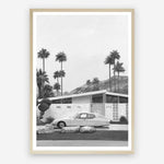 Shop Palm Springs Doorway 2 B&W Art Print a coastal themed painted wall art print from The Print Emporium wall artwork collection - Buy Australian made fine art painting style poster and framed prints for the home and your interior decor room, TPE-440-AP