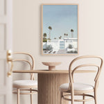 Shop Palm Springs Doorway 3 Art Print a coastal themed painted wall art print from The Print Emporium wall artwork collection - Buy Australian made fine art painting style poster and framed prints for the home and your interior decor room, TPE-196-AP