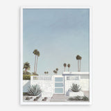 Shop Palm Springs Doorway 3 Art Print a coastal themed painted wall art print from The Print Emporium wall artwork collection - Buy Australian made fine art painting style poster and framed prints for the home and your interior decor room, TPE-196-AP