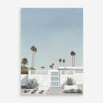 Shop Palm Springs Doorway 3 Art Print a coastal themed painted wall art print from The Print Emporium wall artwork collection - Buy Australian made fine art painting style poster and framed prints for the home and your interior decor room, TPE-196-AP