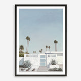 Shop Palm Springs Doorway 3 Art Print a coastal themed painted wall art print from The Print Emporium wall artwork collection - Buy Australian made fine art painting style poster and framed prints for the home and your interior decor room, TPE-196-AP