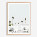 Shop Palm Springs Doorway 3 (Light) Art Print a coastal themed painted wall art print from The Print Emporium wall artwork collection - Buy Australian made fine art painting style poster and framed prints for the home and your interior decor room, TPE-616-AP