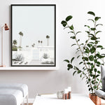 Shop Palm Springs Doorway 3 (Light) Art Print a coastal themed painted wall art print from The Print Emporium wall artwork collection - Buy Australian made fine art painting style poster and framed prints for the home and your interior decor room, TPE-616-AP