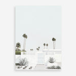 Shop Palm Springs Doorway 3 (Light) Art Print a coastal themed painted wall art print from The Print Emporium wall artwork collection - Buy Australian made fine art painting style poster and framed prints for the home and your interior decor room, TPE-616-AP