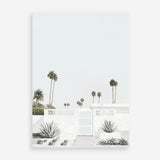 Shop Palm Springs Doorway 3 (Light) Art Print a coastal themed painted wall art print from The Print Emporium wall artwork collection - Buy Australian made fine art painting style poster and framed prints for the home and your interior decor room, TPE-616-AP