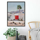 Shop Palm Springs Doorway 4 Art Print a coastal themed painted wall art print from The Print Emporium wall artwork collection - Buy Australian made fine art painting style poster and framed prints for the home and your interior decor room, TPE-206-AP