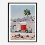 Shop Palm Springs Doorway 4 Art Print a coastal themed painted wall art print from The Print Emporium wall artwork collection - Buy Australian made fine art painting style poster and framed prints for the home and your interior decor room, TPE-206-AP