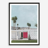 Shop Palm Springs Doorway 5 Art Print a coastal themed painted wall art print from The Print Emporium wall artwork collection - Buy Australian made fine art painting style poster and framed prints for the home and your interior decor room, TPE-259-AP