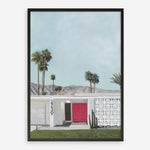 Shop Palm Springs Doorway 5 Art Print a coastal themed painted wall art print from The Print Emporium wall artwork collection - Buy Australian made fine art painting style poster and framed prints for the home and your interior decor room, TPE-259-AP