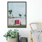 Shop Palm Springs Doorway 5 Art Print a coastal themed painted wall art print from The Print Emporium wall artwork collection - Buy Australian made fine art painting style poster and framed prints for the home and your interior decor room, TPE-259-AP