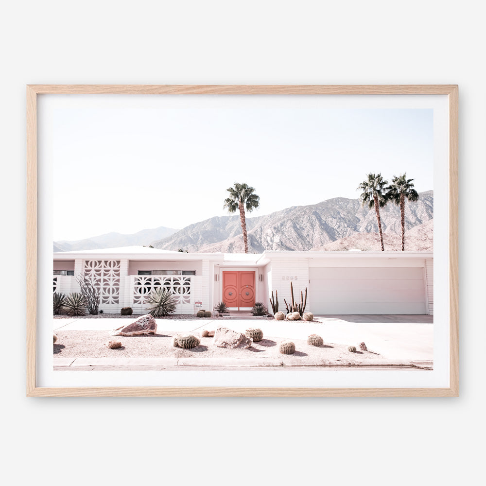 Shop Palm Springs House Photo Art Print a coastal themed photography wall art print from The Print Emporium wall artwork collection - Buy Australian made fine art poster and framed prints for the home and your interior decor, TPE-1041-AP
