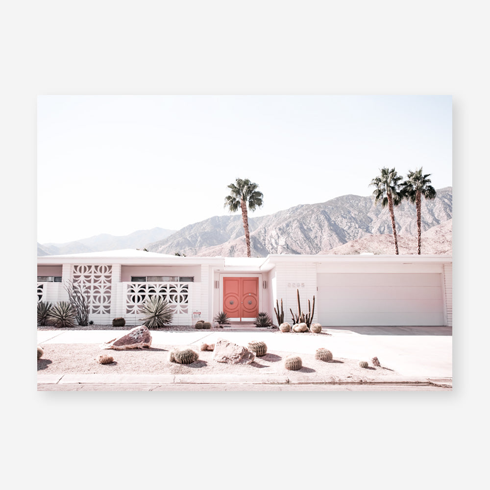 Shop Palm Springs House Photo Art Print a coastal themed photography wall art print from The Print Emporium wall artwork collection - Buy Australian made fine art poster and framed prints for the home and your interior decor, TPE-1041-AP