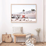 Shop Palm Springs House Photo Art Print a coastal themed photography wall art print from The Print Emporium wall artwork collection - Buy Australian made fine art poster and framed prints for the home and your interior decor, TPE-1041-AP