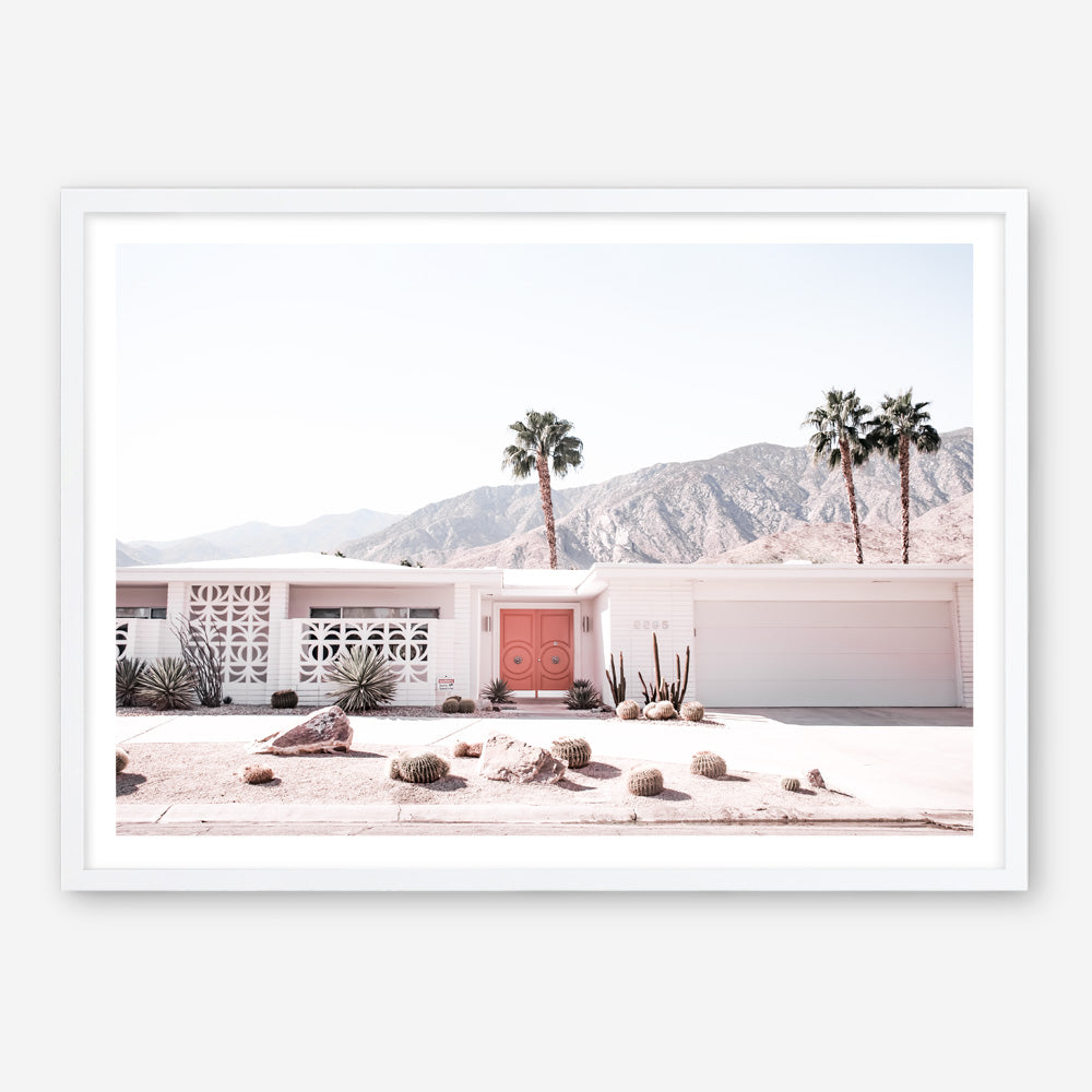 Shop Palm Springs House Photo Art Print a coastal themed photography wall art print from The Print Emporium wall artwork collection - Buy Australian made fine art poster and framed prints for the home and your interior decor, TPE-1041-AP