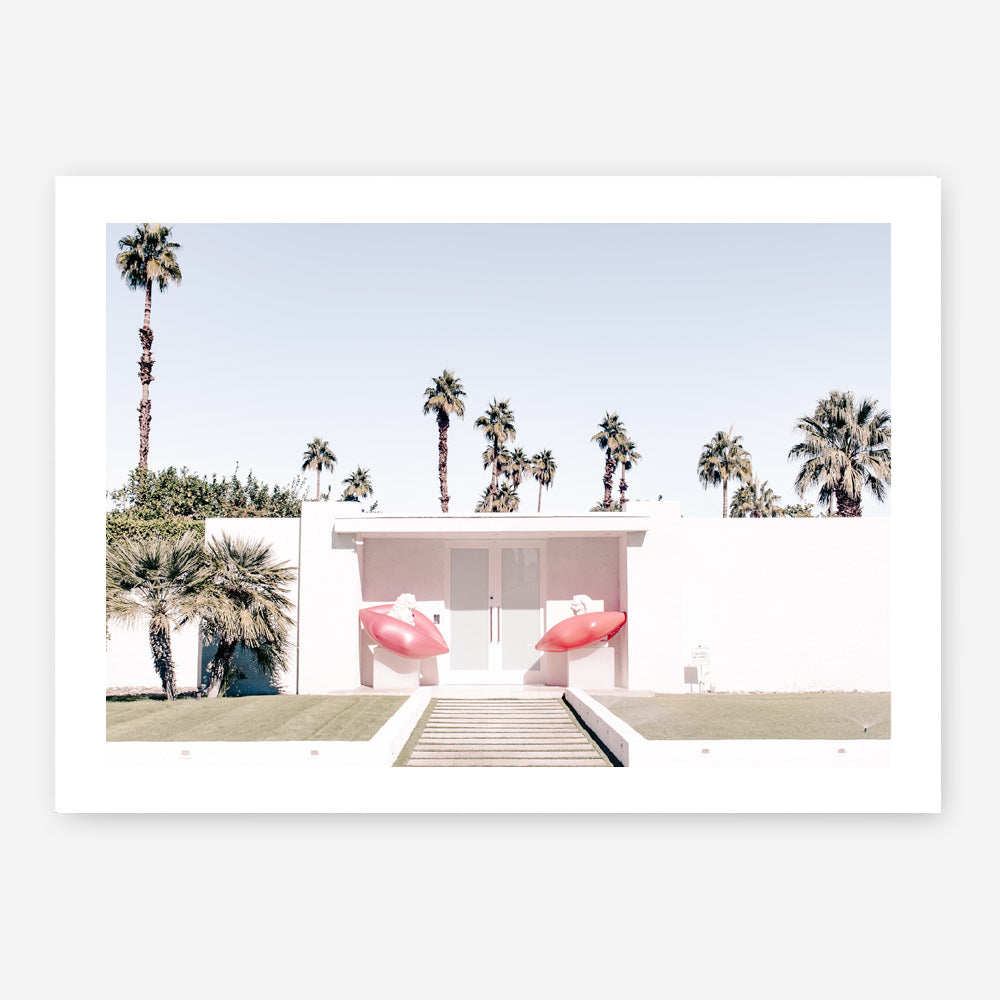 Shop Palm Springs Pink Door Photo Art Print a photography wall art print from The Print Emporium wall artwork collection - Buy Australian made fine art poster and framed prints for the home and your interior decor room, TPE-645-AP