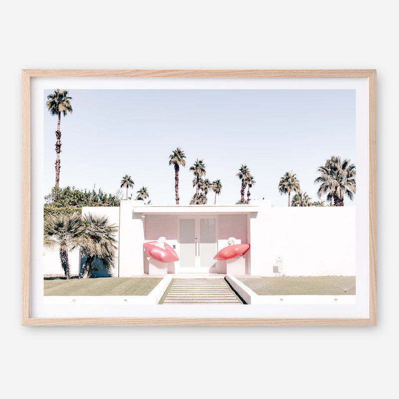 Shop Palm Springs Pink Door Photo Art Print a photography wall art print from The Print Emporium wall artwork collection - Buy Australian made fine art poster and framed prints for the home and your interior decor room, TPE-645-AP