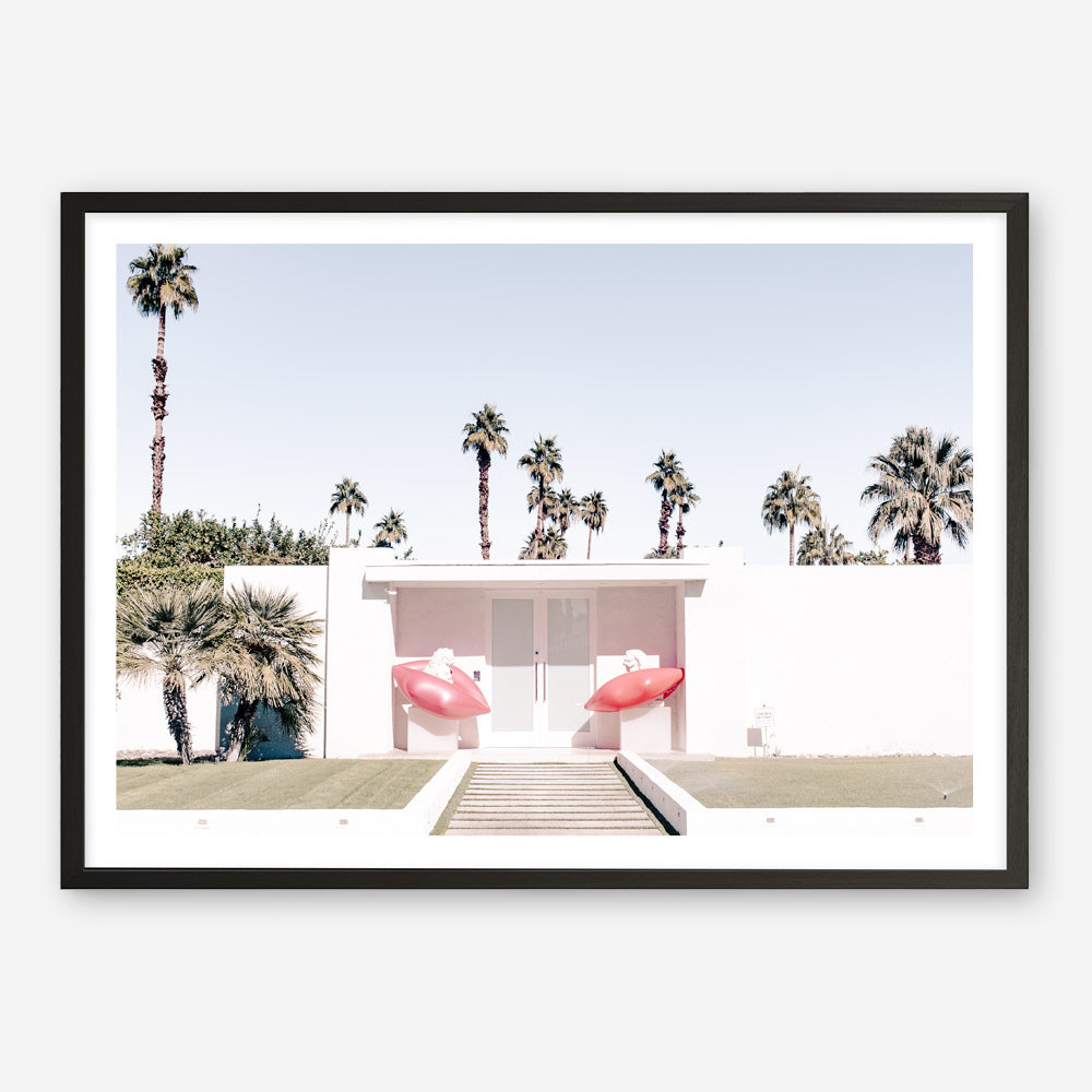 Shop Palm Springs Pink Door Photo Art Print a photography wall art print from The Print Emporium wall artwork collection - Buy Australian made fine art poster and framed prints for the home and your interior decor room, TPE-645-AP