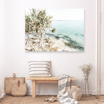 Shop Palm Tree Point Photo Canvas Print a coastal themed photography framed stretched canvas print from The Print Emporium wall artwork collection - Buy Australian made prints for the home and your interior decor space, TPE-1068-CA-35X46-NF