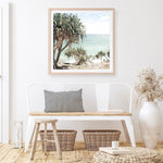 Shop Palm Tree Views III (Square) Photo Art Print a coastal themed photography wall art print from The Print Emporium wall artwork collection - Buy Australian made fine art poster and framed prints for the home and your interior decor, TPE-947-AP
