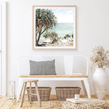 Shop Palm Tree Views III (Square) Photo Art Print a coastal themed photography wall art print from The Print Emporium wall artwork collection - Buy Australian made fine art poster and framed prints for the home and your interior decor, TPE-947-AP