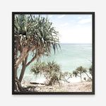 Shop Palm Tree Views III (Square) Photo Art Print a coastal themed photography wall art print from The Print Emporium wall artwork collection - Buy Australian made fine art poster and framed prints for the home and your interior decor, TPE-947-AP