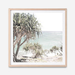 Shop Palm Tree Views (Square) Photo Art Print a coastal themed photography wall art print from The Print Emporium wall artwork collection - Buy Australian made fine art poster and framed prints for the home and your interior decor, TPE-452-AP